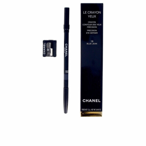 Контур для глаз CHANEL LE CRAYON YEUX точный глазной дефайнер #синий джинс-19