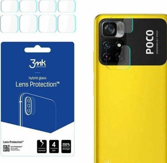 3MK 3MK Lens Protect Xiaomi POCO M4 Pro Ochrona na obiektyw aparatu 4szt