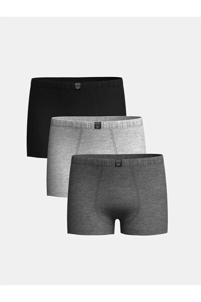 Детские трусы LCW Kids Basic Erkek Çocuk Boxer 3 шт.