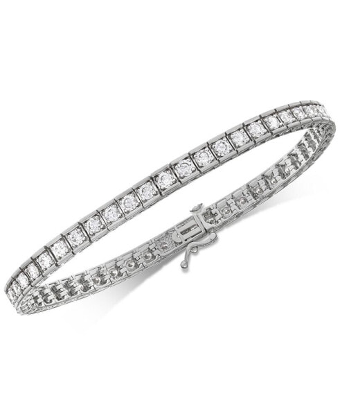 Diamond Tennis Bracelet (4 ct. t.w.) in 10k White Gold