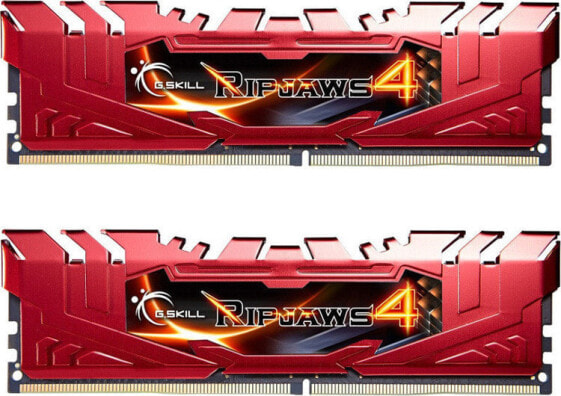 G.Skill Ripjaws 4 - 16 GB - 2 x 8 GB - DDR4 - 2666 MHz - Red