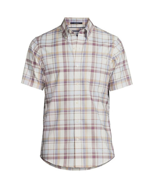 Men's Short Sleeve No Iron Twill Shirt