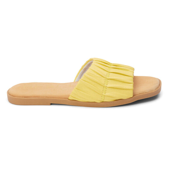 BEACH by Matisse Viva Flat Womens Yellow Casual Sandals VIVA-702