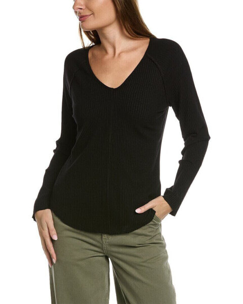 Xcvi Wearables Brynner Top Women's Black Xs