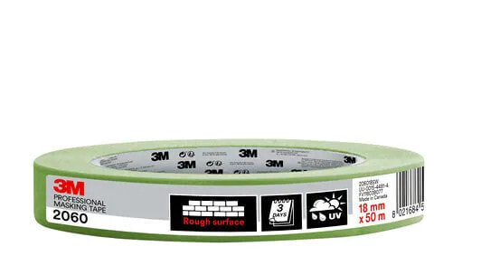 3M PT206036 - Painters masking tape - Wood - Universal - Rubber-based - 9% - 50 m