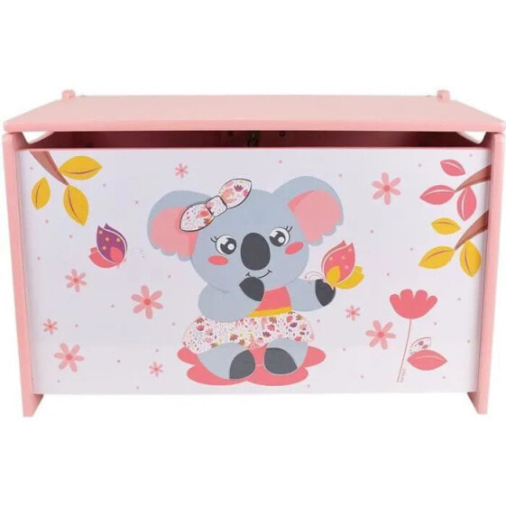 CALLY MIMI KOALA Holzspielzeugkiste 40 x 58 x 36 cm fr Kinder