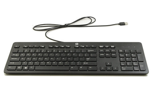 HP 803823-051 - Full-size (100%) - Wired - USB - Mechanical - AZERTY - Black