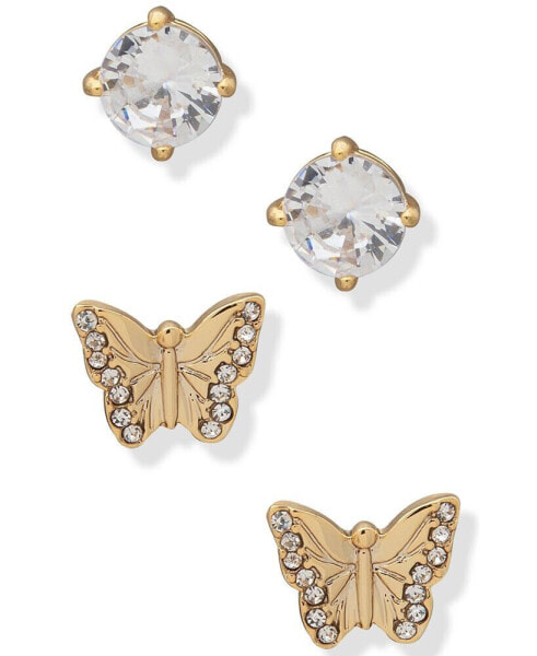 Серьги DKNY Crystal Butterfly