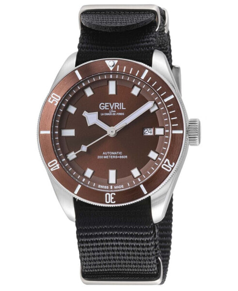 Часы Gevril Yorkville Swiss Automatic Black