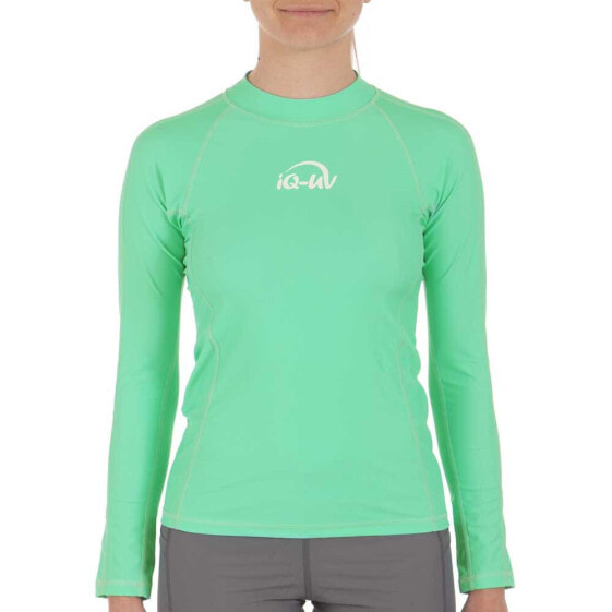 IQ-UV UV Aqua Shirt Slim Fit Longsleeve Woman