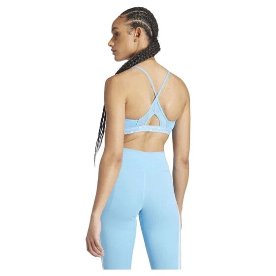 ADIDAS Aeroreact 3 Stripes Sports Bra Low Support