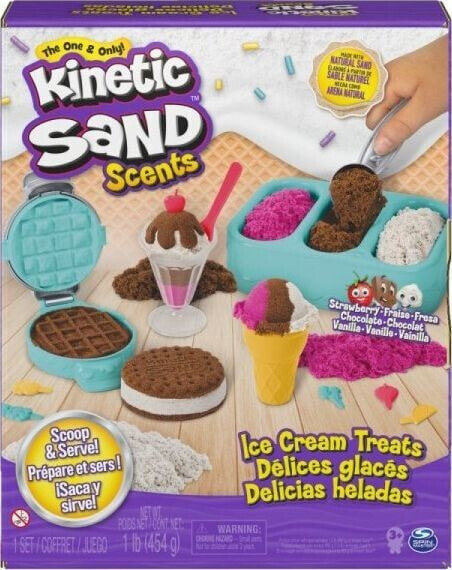 Пластичный песок Kinetic Sand Ледяные угощения от Spin Master