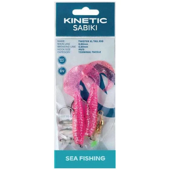 KINETIC Sabiki Twister XL Tail sabiki rig