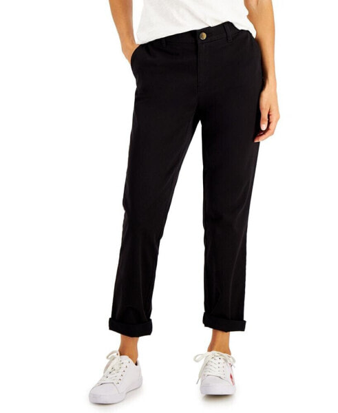 Women's TH Flex Hampton Cuffed Chino Straight-Leg Pants, Created for Macy's