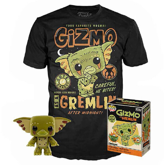 FUNKO POP And Short Sleeve T-Shirt Gremlins Gizmo Exclusive