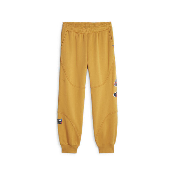 Брюки Puma BMW MMS Statement Mens Yellow Casual Athletic Bottoms 62107409