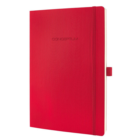 Sigel Conceptum - Red - A4 - 194 sheets - 80 g/m² - Softcover - Universal