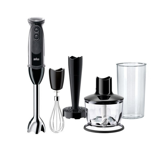 Braun MultiQuick 5 MQ 5237 BK - Immersion blender - 0.5 L - Ice crushing - 1.2 m - 1000 W - Black