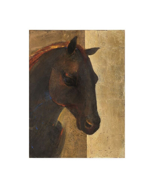 Albena Hristova Trojan Horse I Canvas Art - 36.5" x 48"