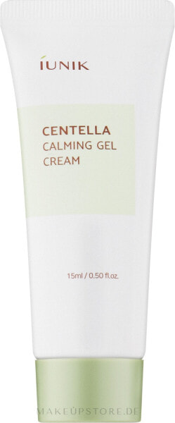 Beruhigende Gelcreme für das Gesicht mit Centella - IUNIK Centella Calming Gel Cream 15 ml