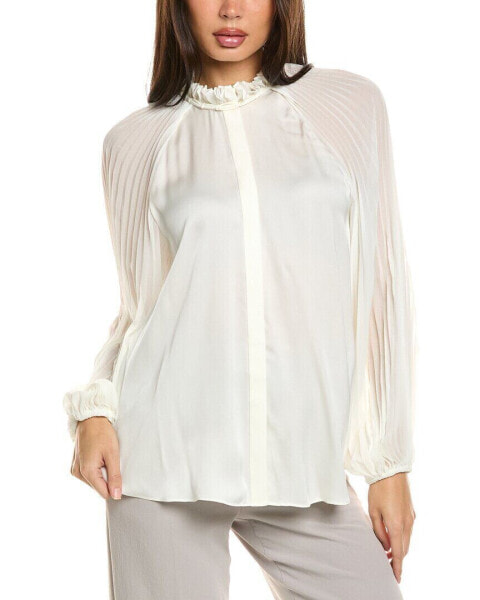 Kobi Halperin Kosme Silk-Blend Blouse Women's