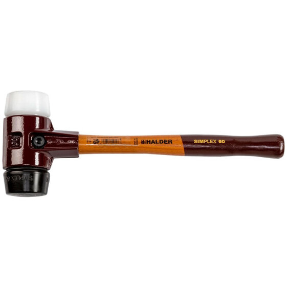 HALDER Simplex Soft-Face 60 Rubber/Plastic Hammer