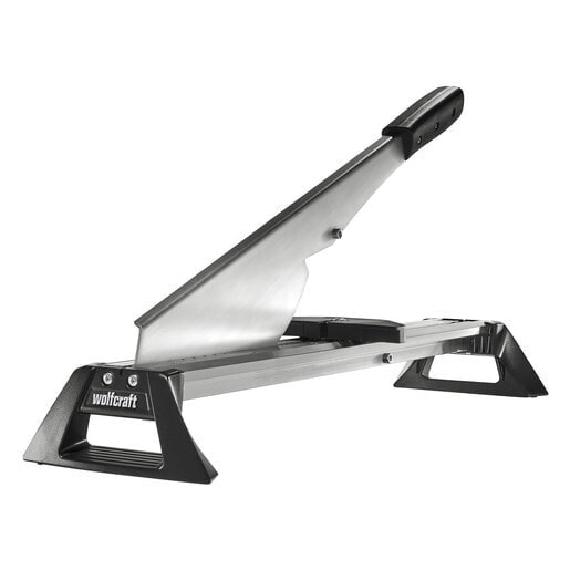 Wolfcraft LC 600 laminate cutter - Aluminium - Black - Aluminium - 46.5 cm - 8 mm - 90° - 186 mm