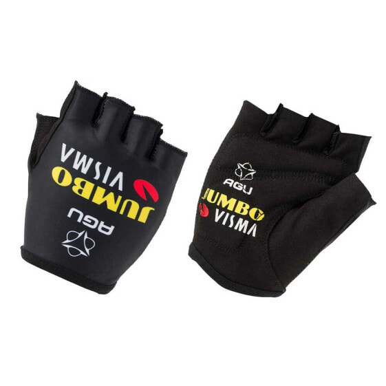AGU Team Jumbo-Visma Replica 2023 Short Gloves