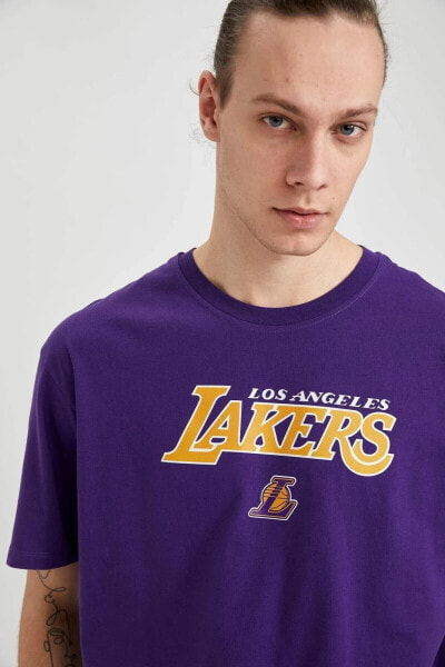 Футболка Defacto NBA Lisanslı Oversize Fit