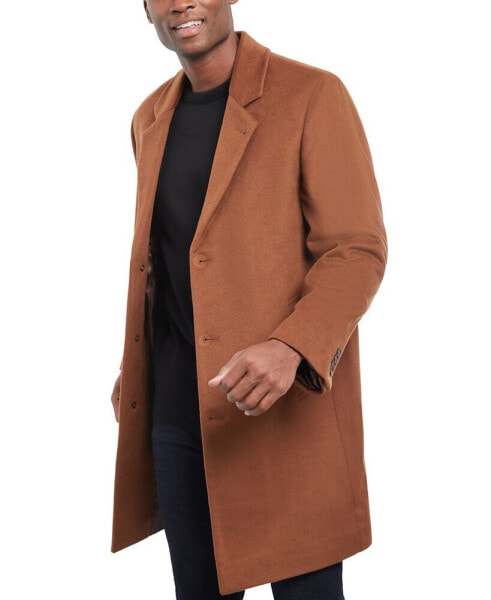 Пальто мужское Michael Kors Madison из шерстяно-синтетической ткани, современного кроя
