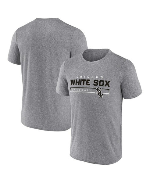 Men's Heathered Gray Chicago White Sox Durable Goods Synthetic T-shirt