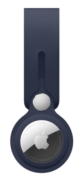 Apple AirTag Loop - Deep Navy - Key finder loop - Navy - Polyurethane - Deep Navy - 1 pc(s)