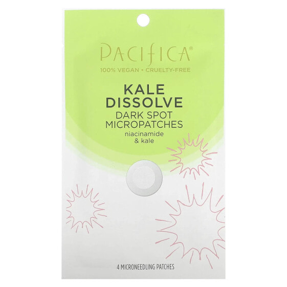 Kale Dissolve, Dark Spot Micropatches, 4 Microneedling Patches