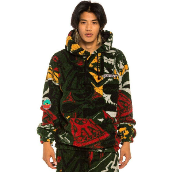 GRIMEY Space Lady All Over Jacquard hoodie