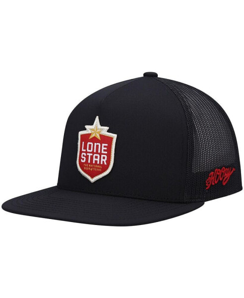 Men's Black Lone Star Trucker Snapback Hat