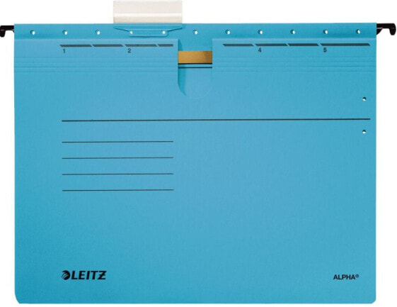 Leitz Skoroszyt zawieszany Alpha, A4, niebieski (19840035)