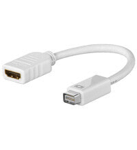 Wentronic Mini DVI/HDMI Adapter Cable - 0.1 m - 0.1 m - Mini-DVI - HDMI Type A (Standard) - Male - Female - Straight