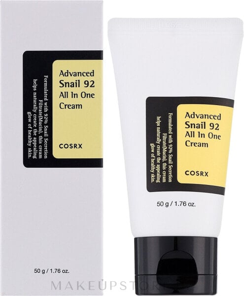 Universal-Schneckencreme - COSRX Advanced Snail 92 All In One Cream (Tube) 50 g