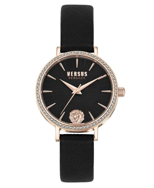 Часы Versace Three-Hand Mar Vista Black