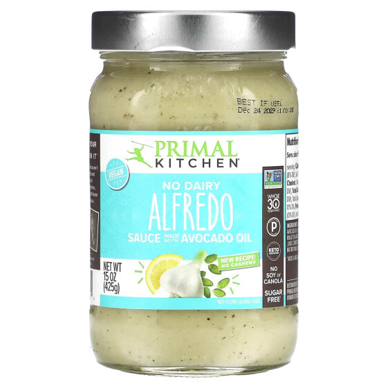 No Dairy Alfredo Sauce Made With Avocado Oil, 15 oz (425 g)