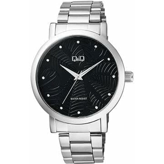 Часы Q&Q Men's Watch Black Silver