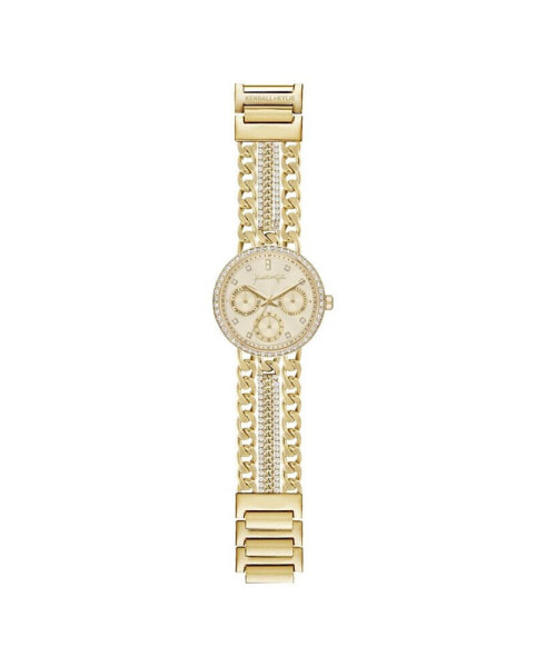 iTouch Women's Gold-Tone Metal Bracelet Watch