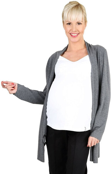 Be. Mama 2 in 1 cardigan Nappy Top-Sassy Draped Maternity and Nursing Top – Perfect Nursing Glider/Gliding Rocking Maternity Pullover/Cardigan Pullover for Cool Months