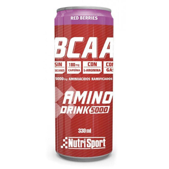 Спортивный напиток Nutrisport Aminodrink 5000 330 мл 1 шт Ягоды - без сахара и жира