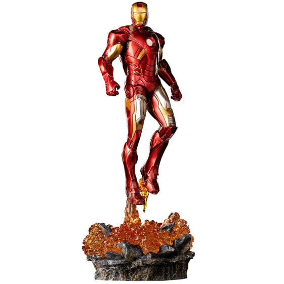 MARVEL Avengers Iron Man Battle Of New York Art Scale Figure