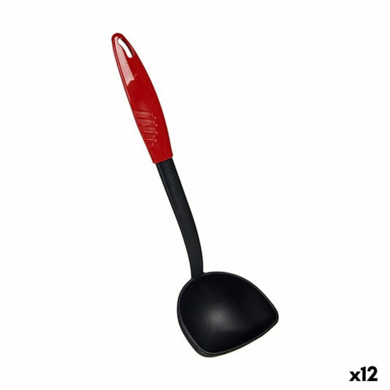 Половник пластиковый красно-черный BB Home Ladle Nylon (6,5 x 30,5 x 9 cm) (12 штук)