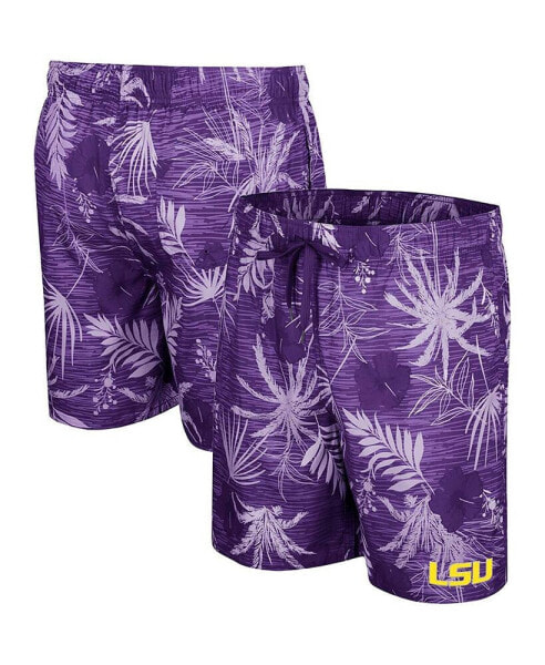 Men's Purple LSU Tigers What Else is New Swim Shorts