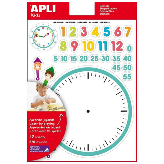 APLI The Hours School Stickers 5 Units