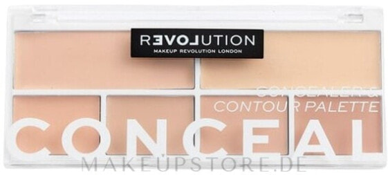 Concealer-Palette für das Gesicht - Relove By Revolution Conceal Me Palette Fair