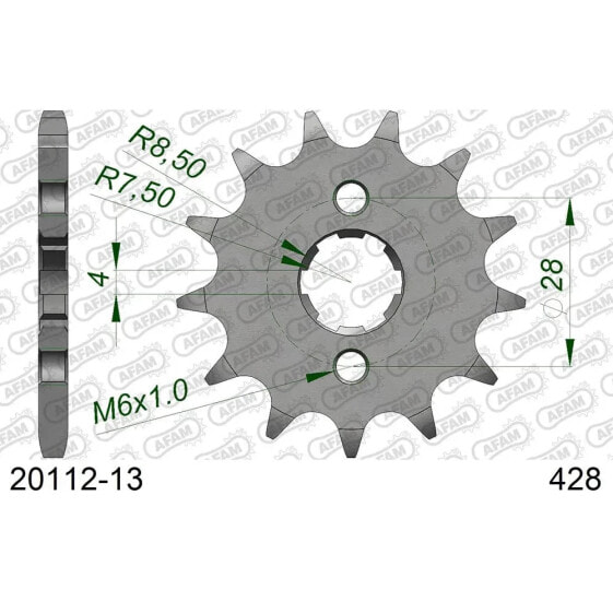 AFAM 20112 Front Sprocket